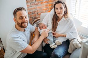 natural baby photographer devon exeter