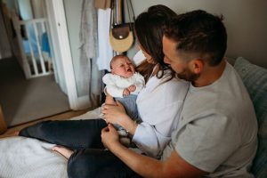 natural baby photographer devon exeter