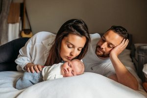 natural baby photographer devon exeter